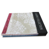 Casino Tonal Damask Polyester Fabric - Tonal Damask, 56" Width (Sample Book)