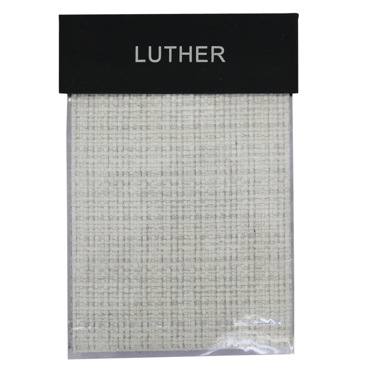 Luther Textured Chenille Fabric - Solid Medium Weight, 57" Width (Sample Book)