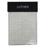 Luther Textured Chenille Fabric - Solid Medium Weight, 57" Width (Sample Book)