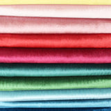 Ice Velvet Fabric - Solid Shiny Velvet, 55" Width (Sample Book)