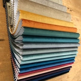 Tuscan Solid Shiny Velvet Fabric - Solid Sheen Velvet, 55" Width (1 Yard)