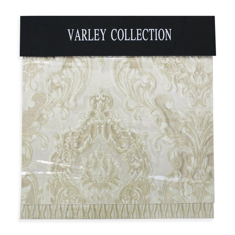 Varley Collection Damask Jacquard Fabric - Damask, Striped, 53" Width (Sample Book)