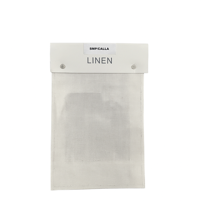 Calla Collection Solid 100 Percent Linen Fabric - Solid Linen, 56" Width, Sample Book (1 Sample Book)