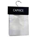 Caprice Faux Silk Fabric - Solid Dupioni Texture, 58" Width (Sample Book)