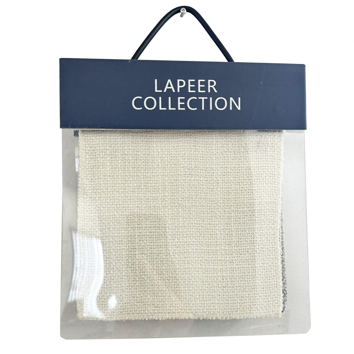 Lapeer Collection Linen Fabric - Solid Boucle, Textured Material, 58" Width (Sample Book)