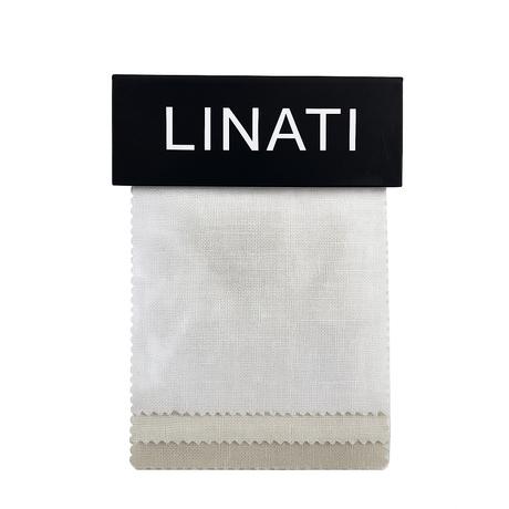 Linati Fabric - Solid Linen Look, 55" Width (Sample Book)