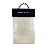 Linen Collection 2 Linen Fabric - Assortment Of Solid Linens, Drapery Fabric, Sample Book (1 Sample Book)