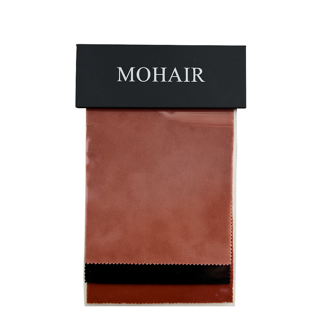 Mohair Faux-Mohair Fabric - Solid, 55" Width (Sample Book)