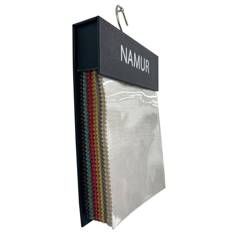 Namur Solid Textured Velvet Fabric - Solid Textured Velvet, 55" Width (Sample Book)