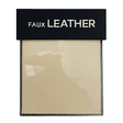 Pelle Fabric Solid Faux Leather - Solid Faux Leather, 55" Width (Sample Book)