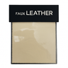 Pelle Fabric Solid Faux Leather - Solid Faux Leather, 55" Width (Sample Book)