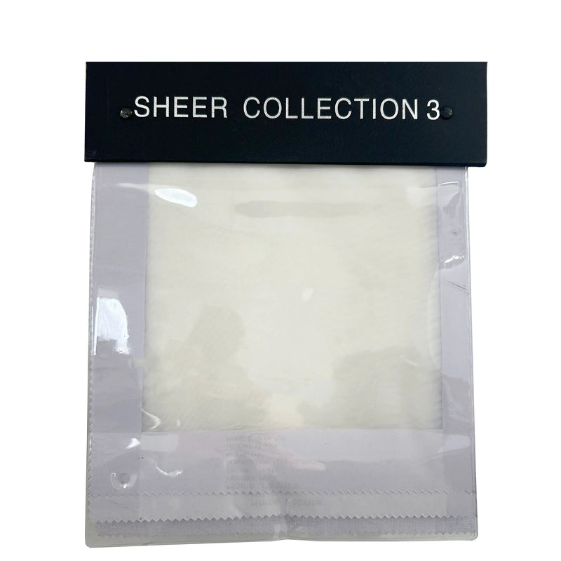Sheer Collection Sample Book Sheer Fabric - Assortment Of Sheer Patterns, 118" Width (1 Sample Book)