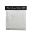 Natural Washed Collection Cotton Blend Fabric - Embossed Jacquard Patterns, 58" Width (Sample Book)