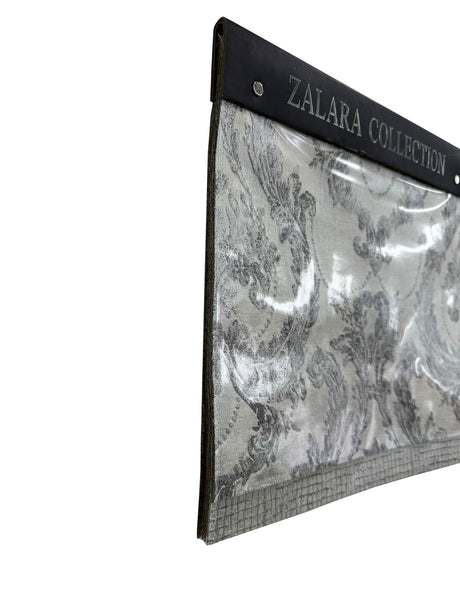 Zalara Collection Faux Silk Fabric - Textured Damask, 55" Width (Sample Book)