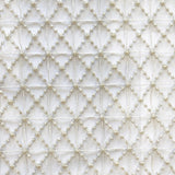 Sanders Fabric Polyester Fabric - Net Like Diamond Shaped Sheer, 110" Width (1 Yard)