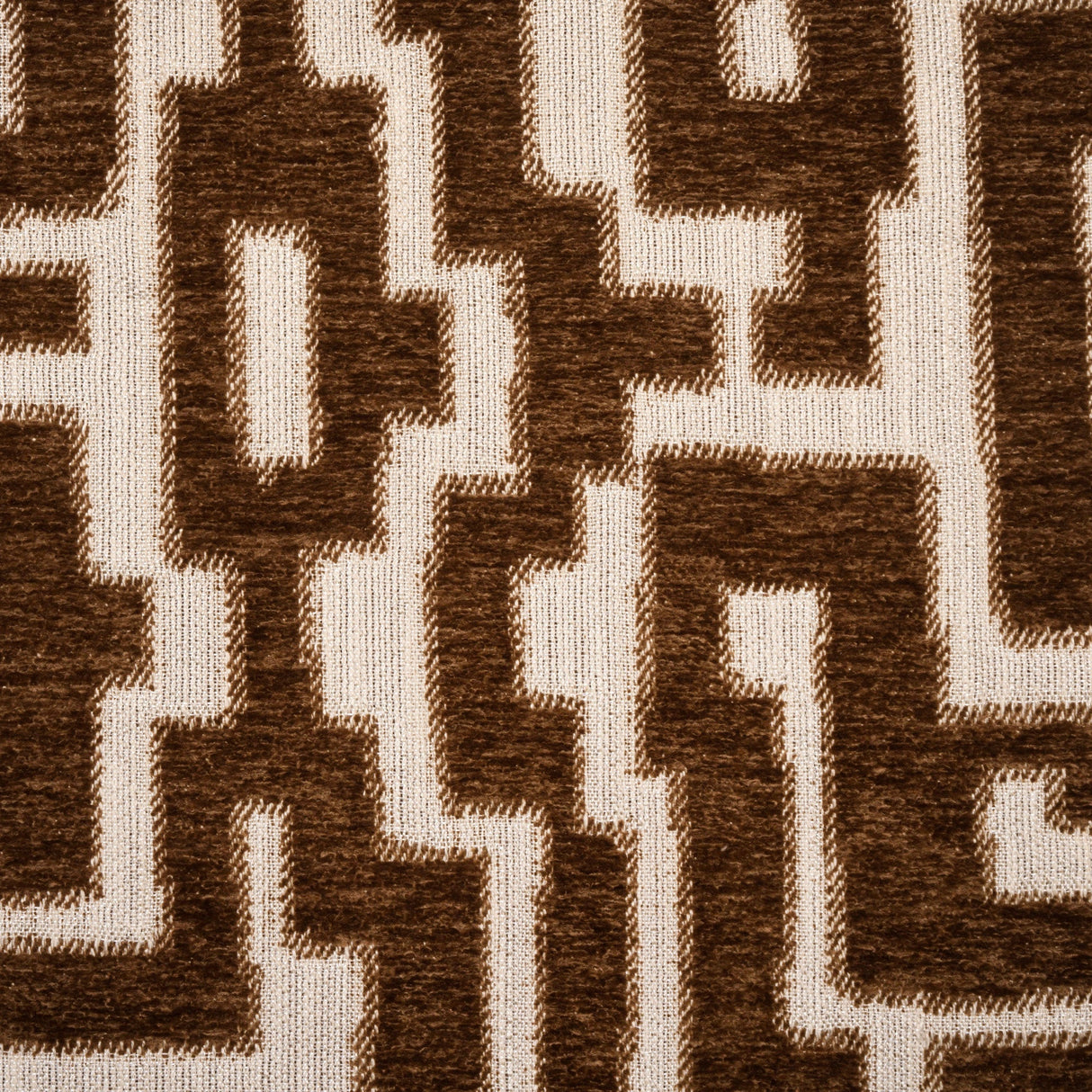 Chenille Upholstery Fabric Santorini Jacquard