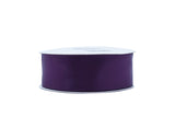 1.5"x50 yard Plum Polyester Satin Gift Ribbon - Pack of 5 Rolls
