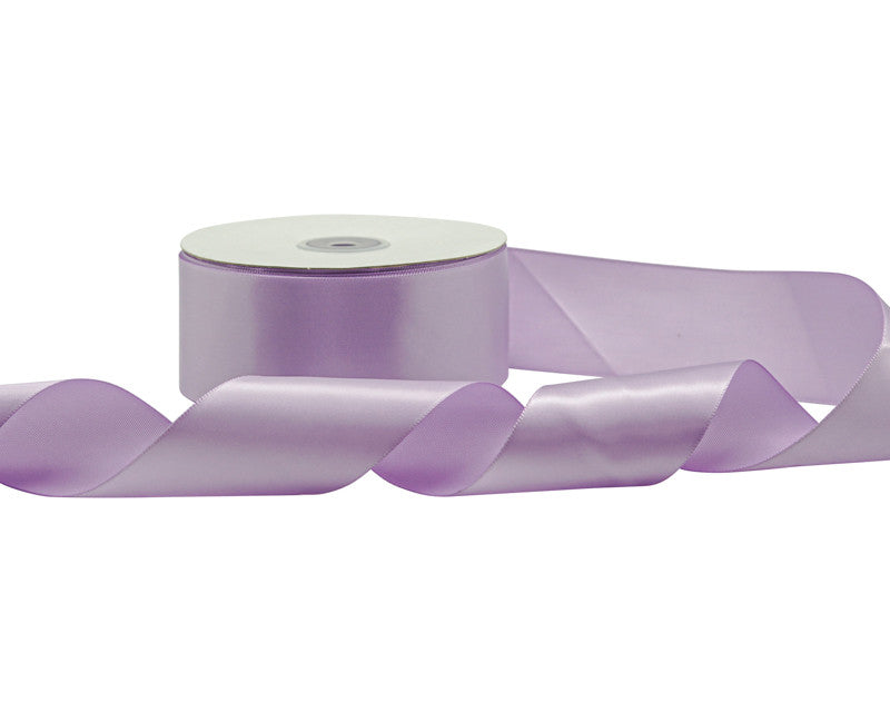 2" x 50 yards Lavender Single Face Satin Gift Ribbon - Pack of 5