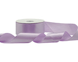 2" x 50 yards Lavender Single Face Satin Gift Ribbon - Pack of 5