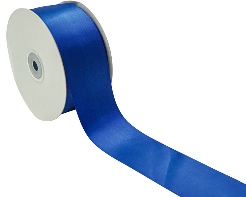 2" x 50 yards Royal Blue Single Face Satin Gift Ribbon