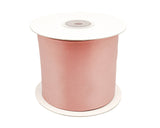 3"x 25 yards Blush Single Face Satin Gift Ribbon