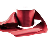 3"x 25 yards Burgundy Single Face Satin Gift Ribbon - Pack of 3