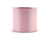 3"x 25 yards Pink Single Face Satin Gift Ribbon