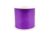 3"x 25 yards Purple Single Face Satin Gift Ribbon