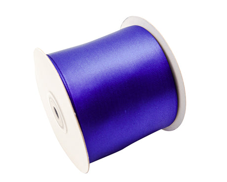 3"x 25 yards Royal Blue Single Face Satin Gift Ribbon