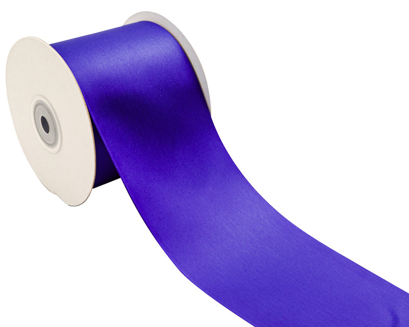 3"x 25 yards Royal Blue Single Face Satin Gift Ribbon