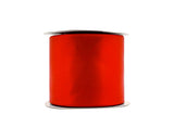 3"x 25 yards Red Single Face Satin Gift Ribbon