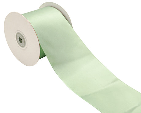 3"x 25 yards Sage Single Face Satin Gift Ribbon