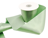 3"x 25 yards Sage Single Face Satin Gift Ribbon - Pack of 3