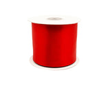 3"x 25 yards Scarlett Red Single Face Satin Gift Ribbon