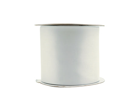 3"x 25 yards White Single Face Satin Gift Ribbon