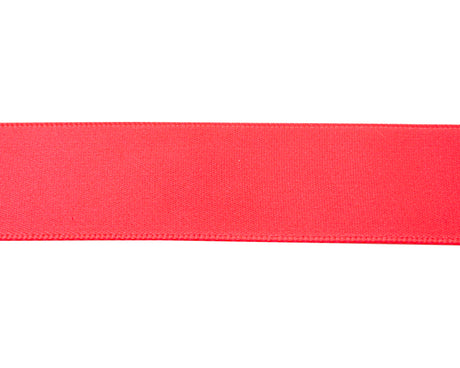 7/8"x100 yard Neon Pink Polyester Satin Gift Ribbon