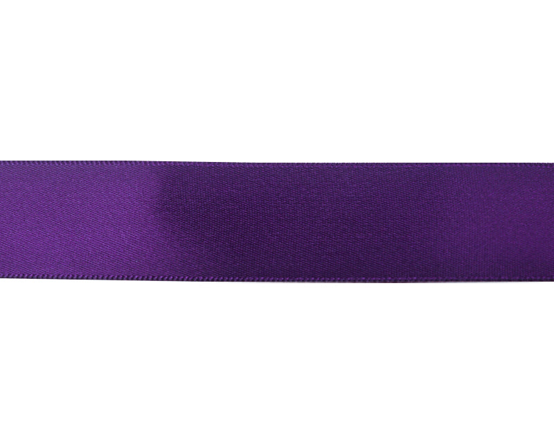 7/8"x100 yard Plum Polyester Satin Gift Ribbon