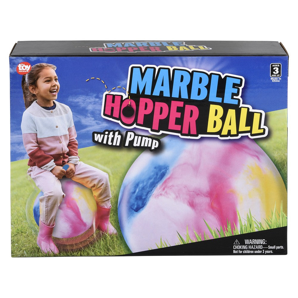 Hopper Ball 18" Multi Marble