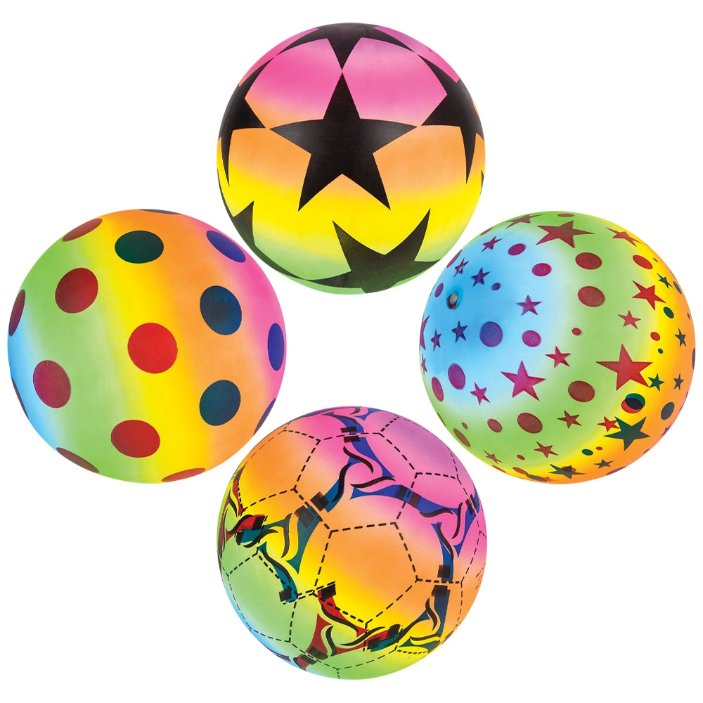 Rainbow Vinyl Ball 9" (1 DZ)