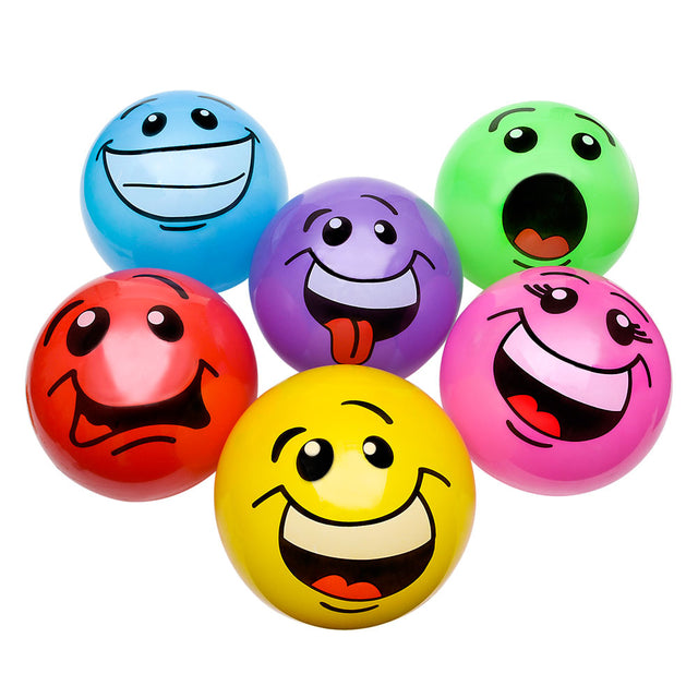 Vinyl Balls Silly Face (1 DZ)
