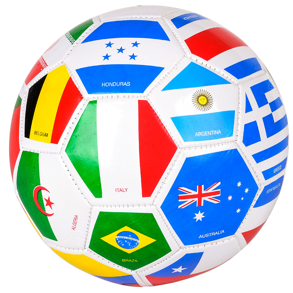 World Flag Soccer Ball Size 5