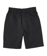 Boys All Elastic Waist Pull-Up Shorts - Boys Uniform Bottoms, Color Options, Size Options (1 Piece)