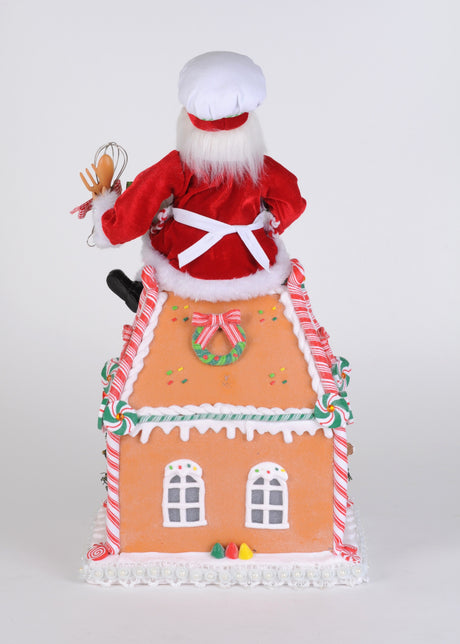 Lighted Homemade Goodies Gingerbread House