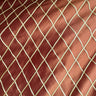 Scada Silk Fabric - Diamond Geometric Pattern, 54" Width (1 Yard)