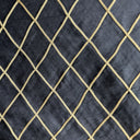 Scada Silk Fabric - Diamond Geometric Pattern, 54" Width (1 Yard)