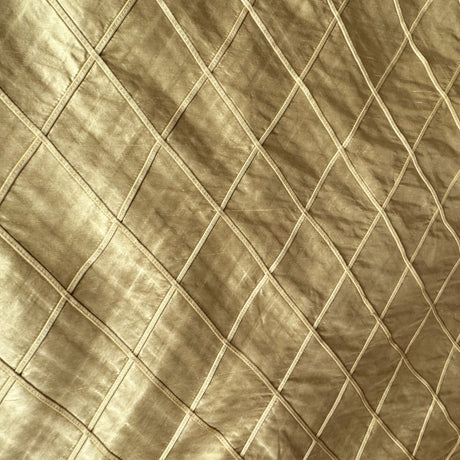 Scada Silk Fabric - Diamond Geometric Pattern, 54" Width (1 Yard)