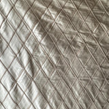 Scada Silk Fabric - Diamond Geometric Pattern, 54" Width (1 Yard)