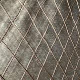 Scada Silk Fabric - Diamond Geometric Pattern, 54" Width (1 Yard)