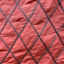 Scada Silk Fabric - Diamond Geometric Pattern, 54" Width (1 Yard)