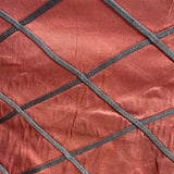 Scada Silk Fabric - Diamond Geometric Pattern, 54" Width (1 Yard)